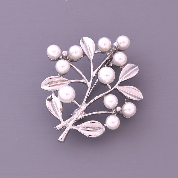 楽天市場】ブローチ 植物 木 パール フラワー シルバー 春 入学式 卒業