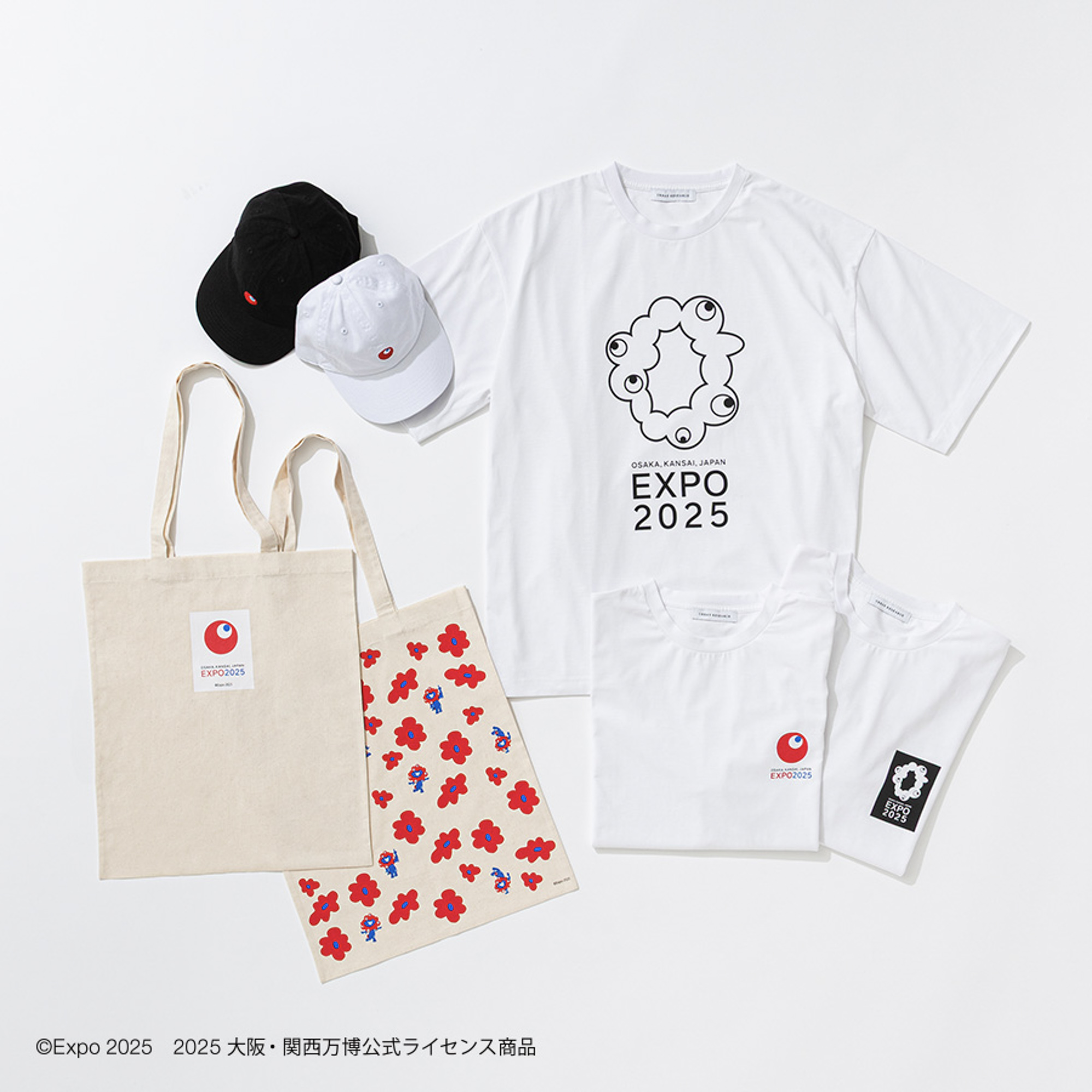 アーバンリサーチが大阪・関西万博の公式ライセンス商品を発売