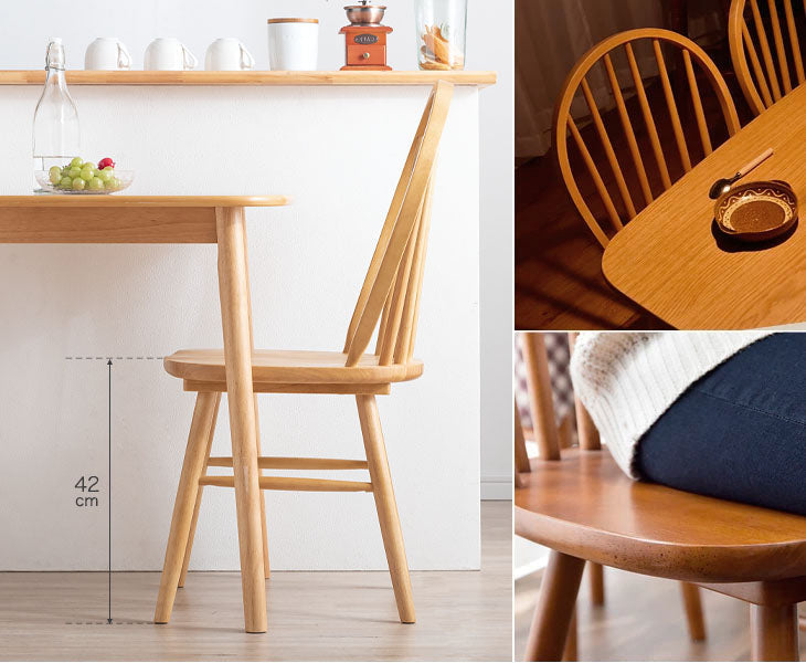 単脚］イギリスの伝統的デザイン ウィンザーチェア ダイニングチェア