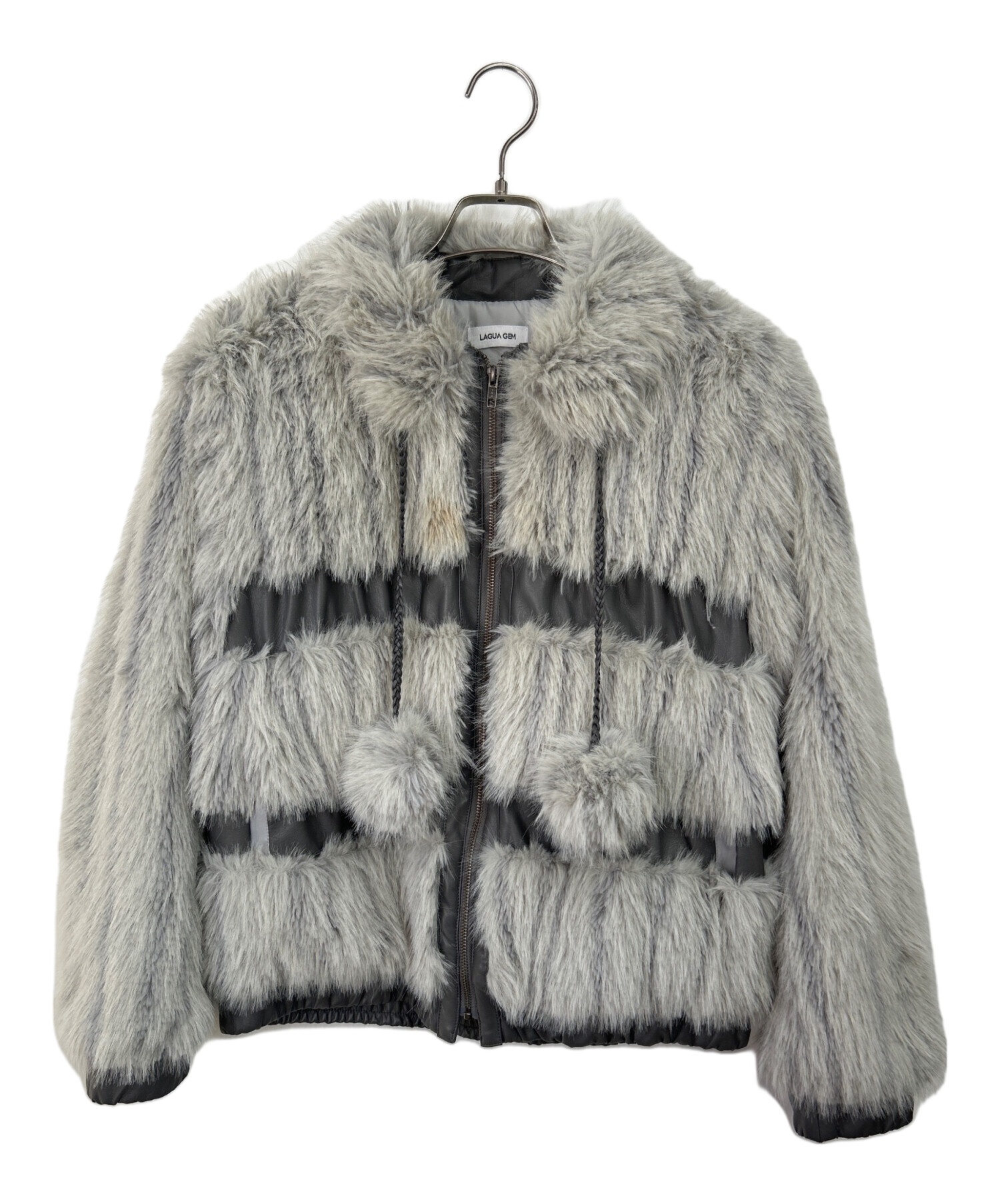 中古・古着通販】LAGUA GEM (ラグアジェム) フェイクファージャケット