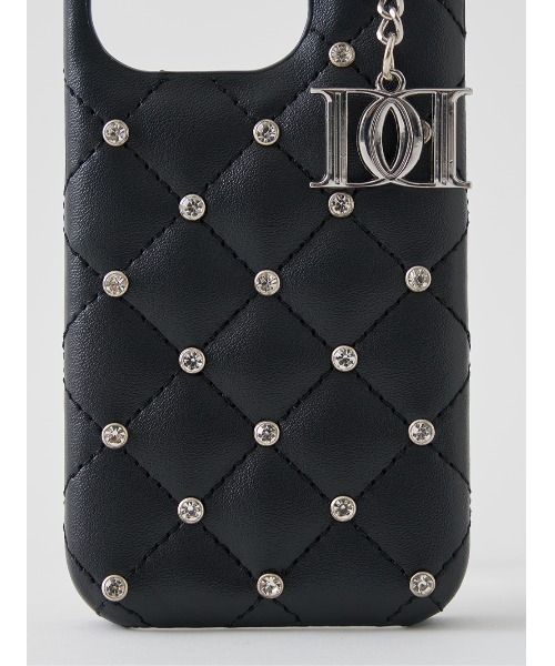 Darich（ダーリッチ） スマホケース キルティングビジューDDチャーム