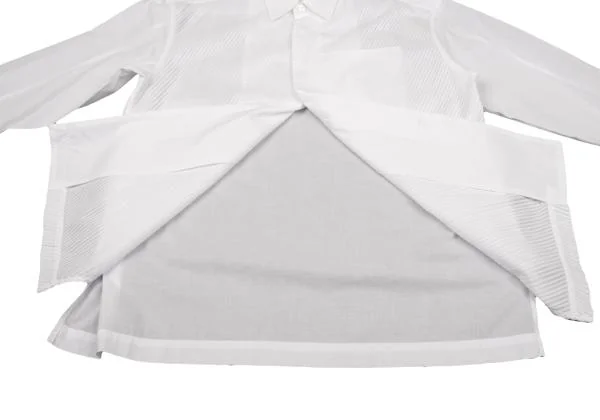 イッセイミヤケ メンISSEY MIYAKE MEN フロントバイアスプリーツ