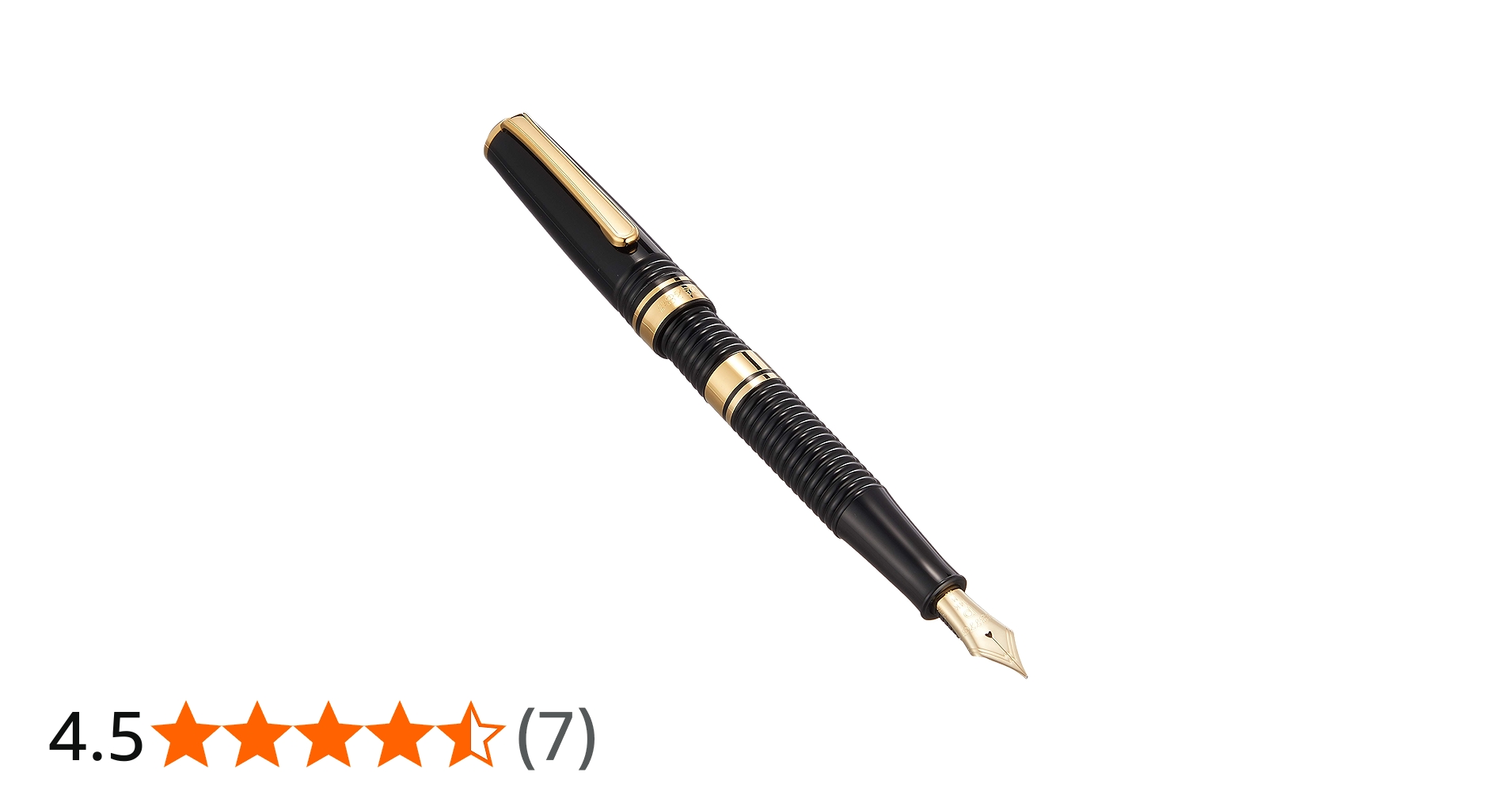 Amazon | PLATINUM プラチナ万年筆 #3776ギャザード ブラック 中字 PTB