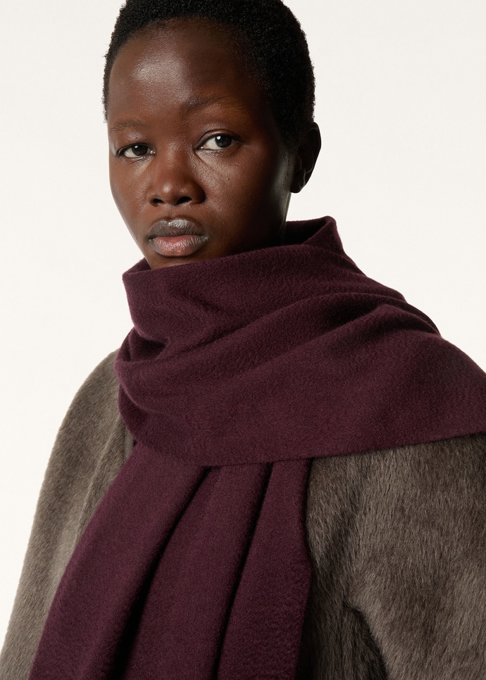 エクストラ・グランデ・ウニタ・スカーフ カシミヤ ディープ