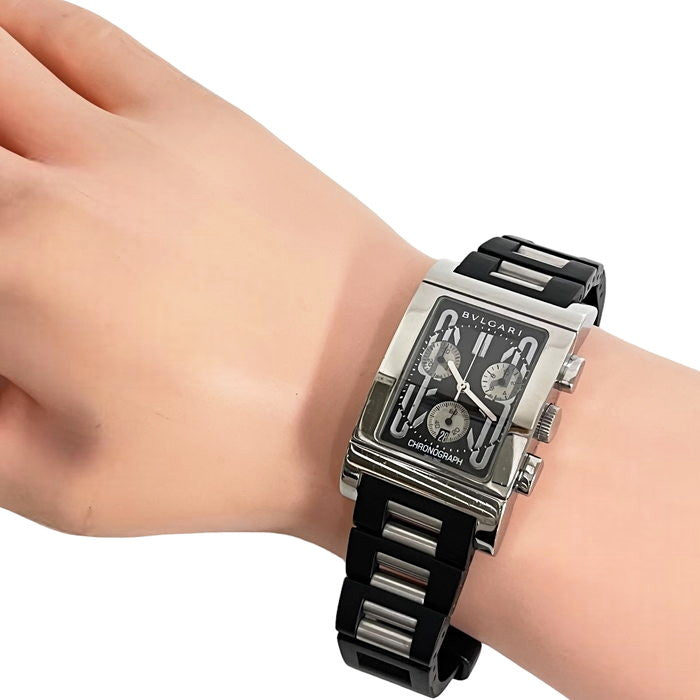 最終特価品【BVLGARI/ブルガリ】 レッタンゴロ RTC49S 腕時計