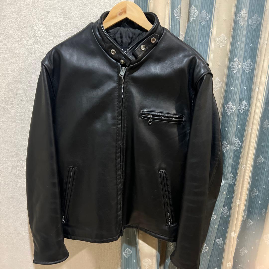 いいさん Schott シングルライダース Schott N.Y.C（ショット） Schott 70'S SINGLE RIDERS JACKET シングル
