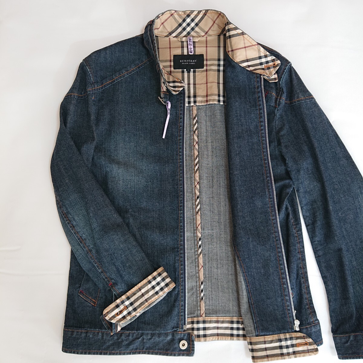 2026年最新】Yahoo!オークション -バーバリー デニムジャケットの中古