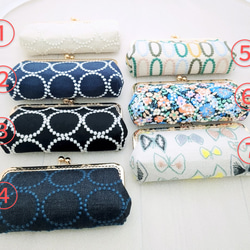 がま口 ペンケース ミニバッグ ポーチ ミナペルホネン ペンケース