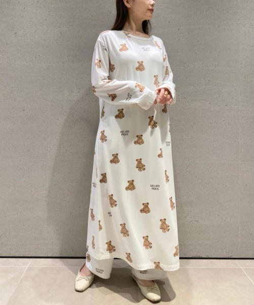 gelato pique（ジェラートピケ）の「モチーフ3柄ワンピース（ルーム