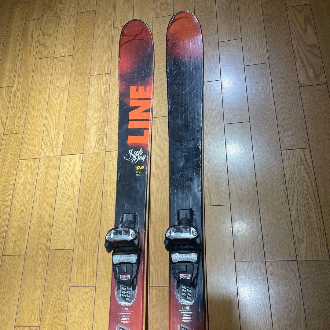 コウ 　LINEラインSICKDAY172cm金具セット　フリーライド 名機LINEラインSICKDAY172cm金具セット フリーライド - メルカリ